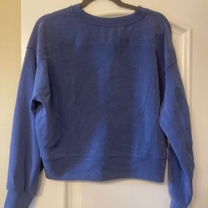 Lululemon softstreme perfectly oversized cropped crew